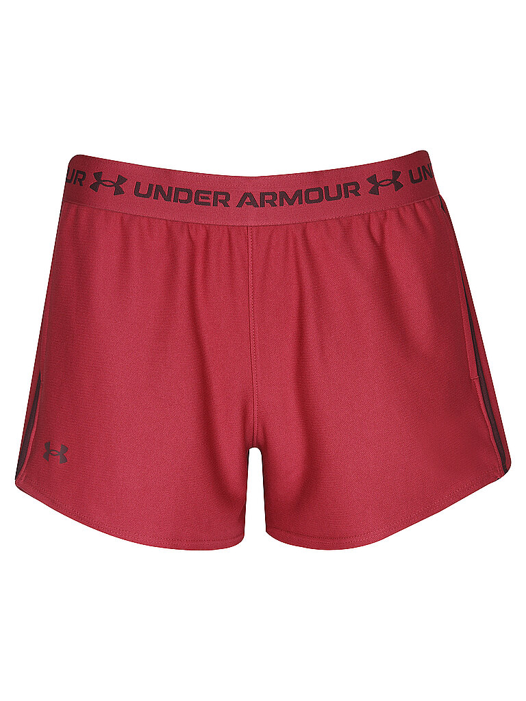 UNDER ARMOUR Damen Fitnessshort UA Tech Play Up beere | XS